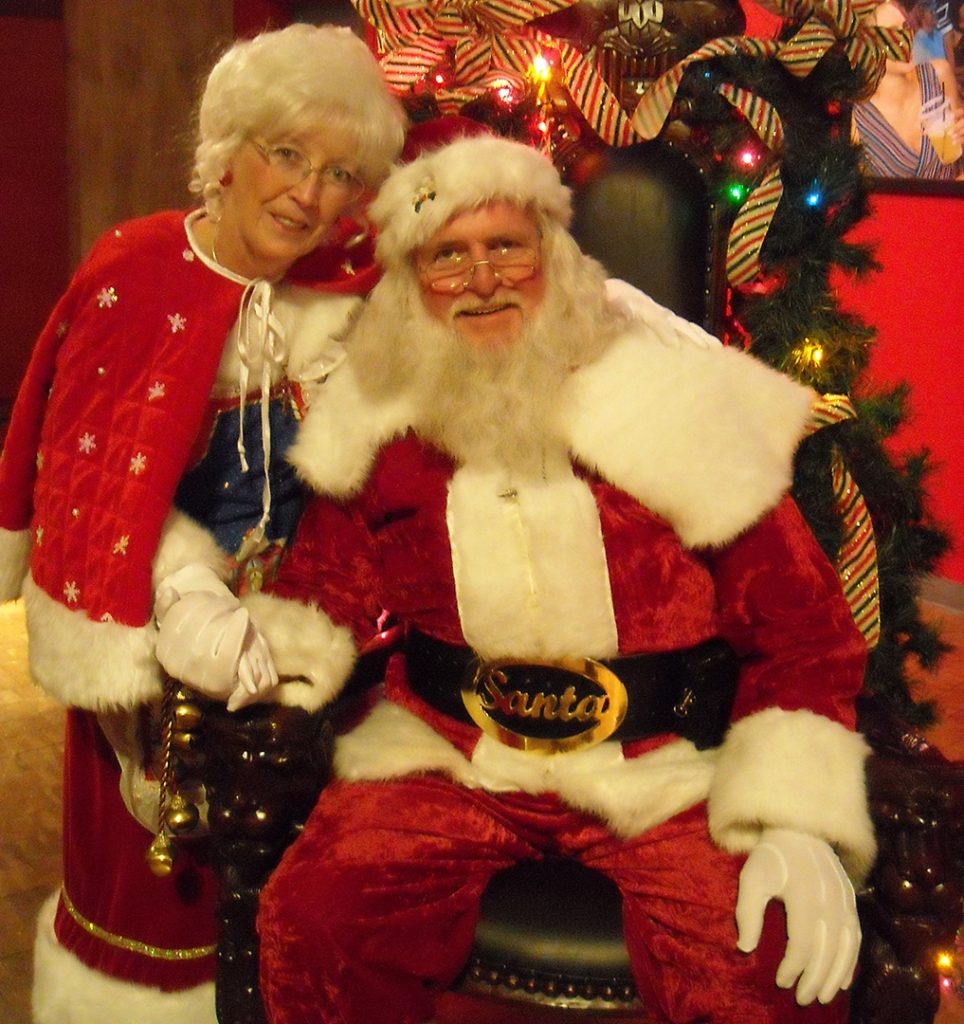 Santa and Mrs. Claus, Lewis Events, Holiday Party